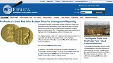 За първи път сайт спечели Пулицър за журналистическо разследване 