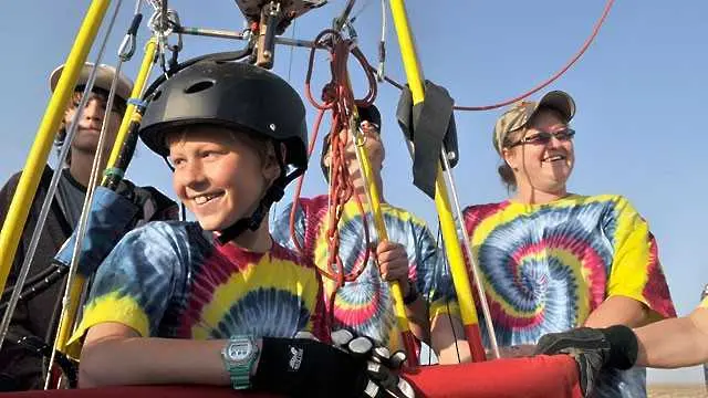 9-годишно момче - най-младият пилот на въздушен балон