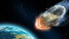 Голям астероид се размина на косъм със Земята   