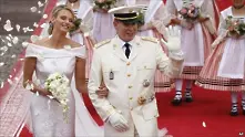 Албер Втори вдигна сватба за чудо и приказ (видео)