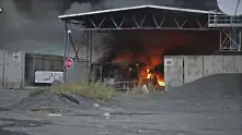 Сърби опожариха граничен пункт