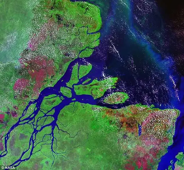 Под Амазонка тече втора гигантска река