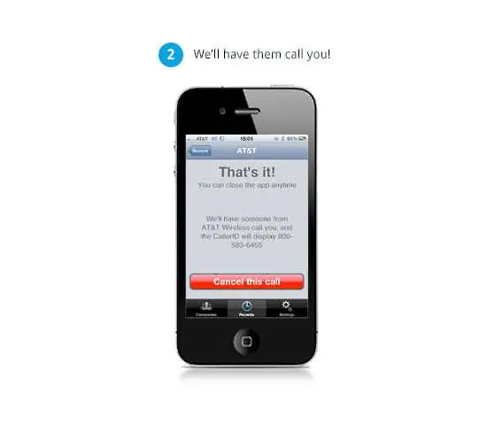 iPhone приложение спестява времето за чакане на оператор
