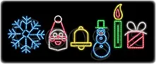 Весела Коледа и Весели празници от Google doodle