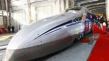 Китай тества високоскоростен влак, който развива 500 км/ч