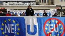 Хървати протестираха срещу присъединяването към ЕС