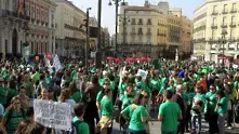 Един милион души протестираха в Испания