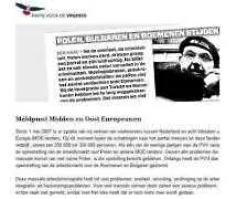 Холандският парламент осъди антиимигрантския сайт   