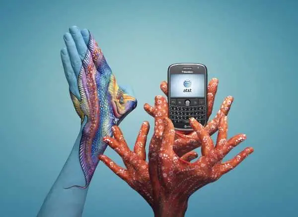 Необикновена реклама, създадена с голи ръце 2