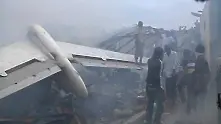 Самолетната катастрофа в Нигерия взе жертви и на земята