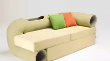 Корейски дизайнер създаде специален диван за котки