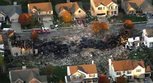 Мощна експлозия разруши 30 сгради в САЩ (снимки)