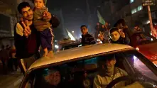 Палестинците отпразнуваха примирие на Ивицата Газа
