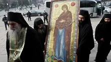 Чудотворната икона Пресвета Богородица-Геронтиса пристигна в България