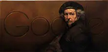 Google отбелязва 407 години от рождението на Рембранд