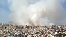 Пожар обхвана сметището в Несебър