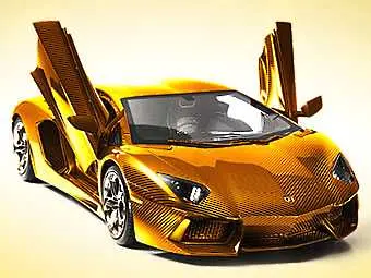 Продават Lamborghini от цял къс злато за 7,5 млн. долара