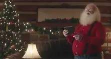 Дядо Коледа от 21 век в реклама на Google