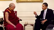 Обама се среща с Далай Лама