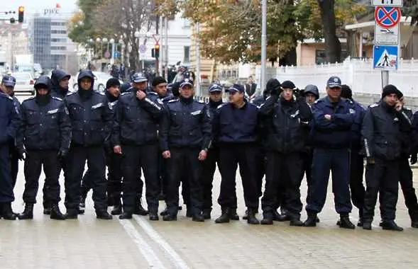 Мерки за сигурност в центъра на София
