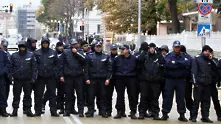 Мерки за сигурност в центъра на София