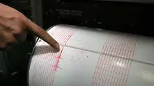 Земетресение бе усетено в София
