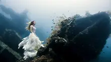 Невероятна фотосесия под водата