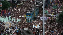 500 арестувани след протеста за демокрация в Хонконг