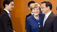 Германският канцлер на посещение в Китай