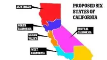 Референдум решава за разделяне на Калифорния на 6 щата