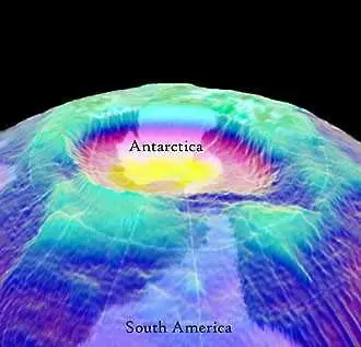 Озоновата дупка – голяма колкото Северна Америка