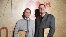 Начо Стригулев от „Мениджър“ и Владимир Тодоров от „Обекти“ с две от големите награди на Mtel Media Masters
