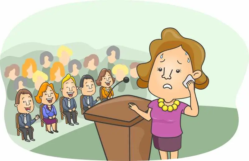 12 вредни навици в публичното говорене