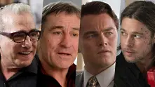 Скорсезе, Де Ниро, Лео ди Каприо и Брад Пит в смайващо скъпа реклама на казино