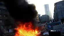 Размирици във Франкфурт на Майн, над 90 полицаи ранени