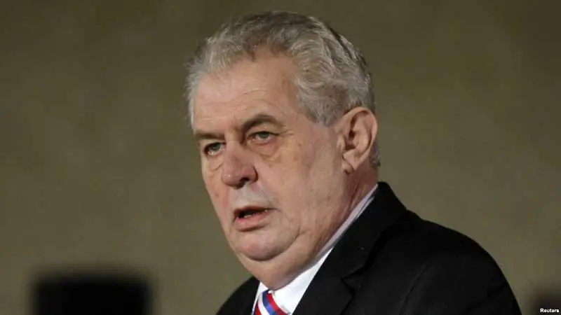 Чешкият президент в дипломатически скандал заради Русия