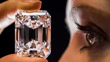 100-каратов диамант бе продаден за 22,1 млн. долара