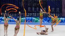 Гимнастичките ни останаха извън финала на пет ленти в Баку