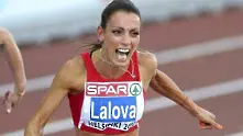 Ивет Лалова шеста на 100 метра в Осло