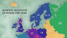Колко почиват учениците в различните европейски държави?