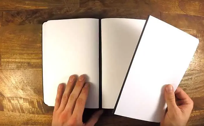 Магнитен бележник ви позволява да махате и слагате нови страници