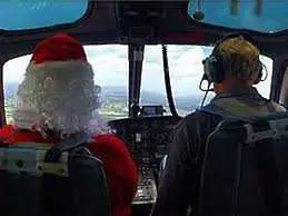  „Дядо Коледа” отвлече вертолет в Бразилия