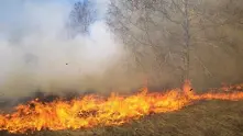 Пожар е избухнал в местност над Асеновград