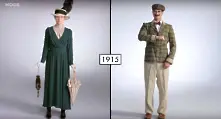 100 години мода в няколко кадъра