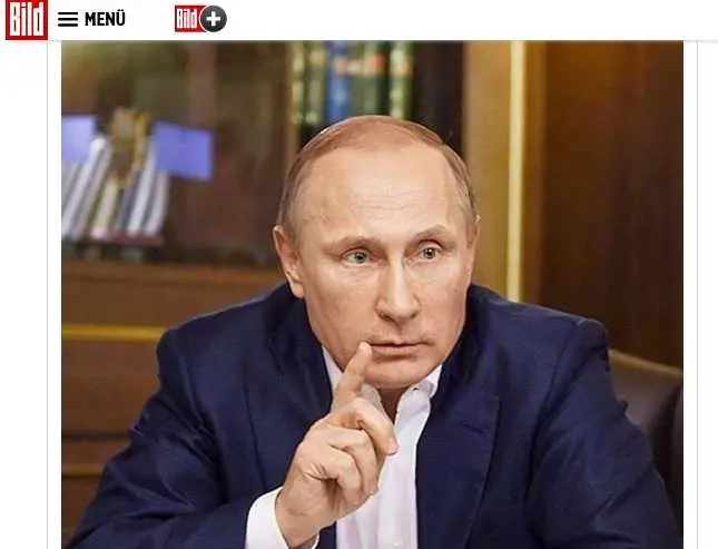 Путин пред „Билд“: За мен не са важни границите, а съдбата на хората