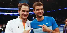 Федерер застава на пътя на Гришо за полуфиналите в Бризбейн