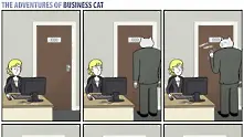 Ако шефът ви беше котка (комикси)