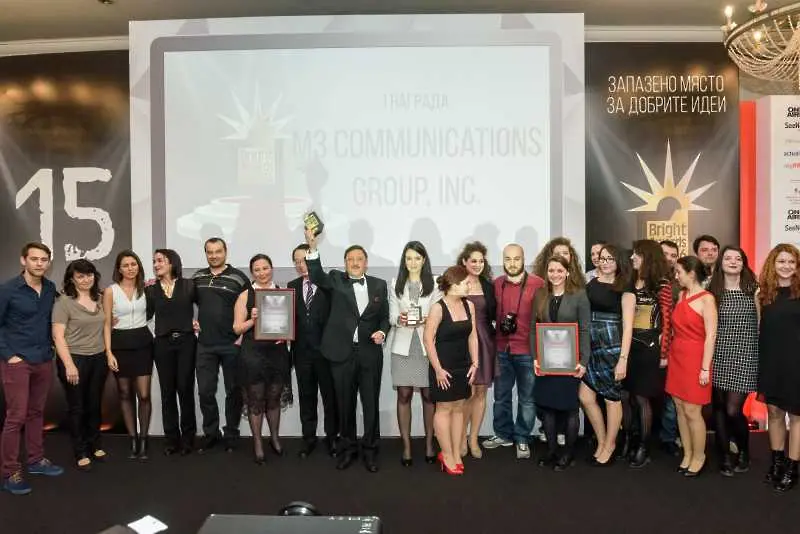 M3 Communications Group стана пиар агенция на годината на наградите BAPRA