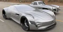 Немски дизайнер преработи облика на Mercedes SL