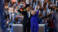 Обама подкрепи Клинтън и нападна Тръмп